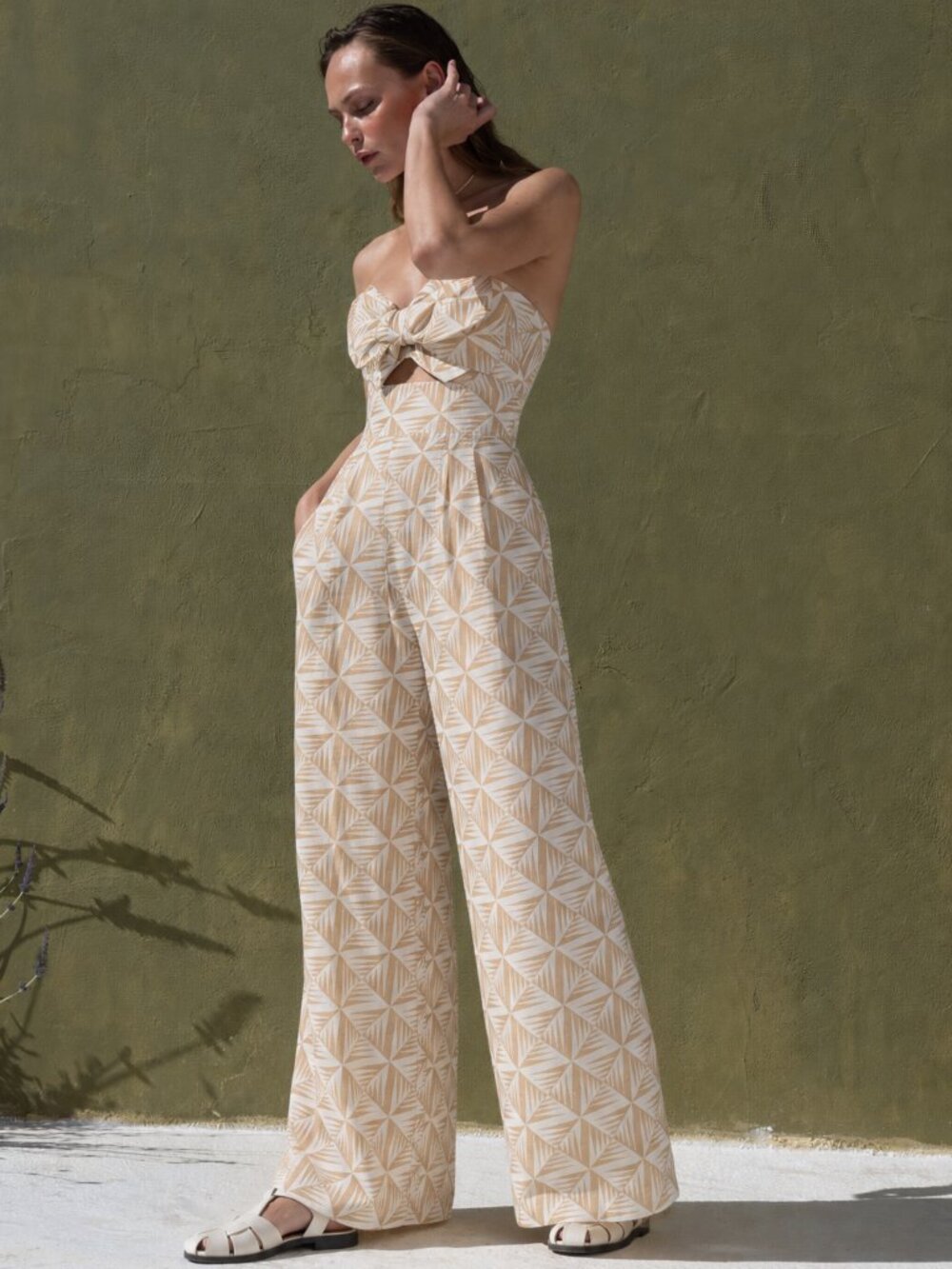 Johanna Ortiz Javari Jaquard Jumpsuit
